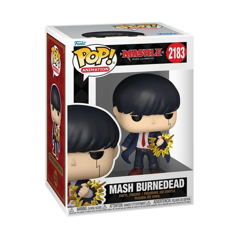 Mashle POP! Animation Vinyl Figure Mash Burnedead 9 cm